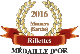 médaille d'or rillettes 2016